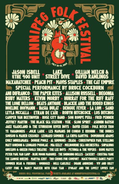 2025 lineup poster