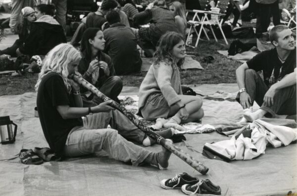 Audience member with didgeridoo-DLandy-1996